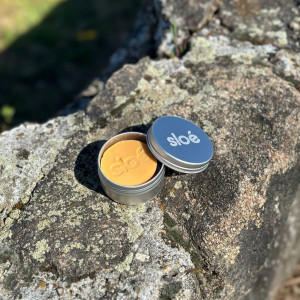Sloé Elbe Solid Shampoo with argan oil and orange blossom fragrance