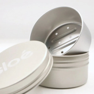 Sloé Nomadic 2-in-1 round soap box