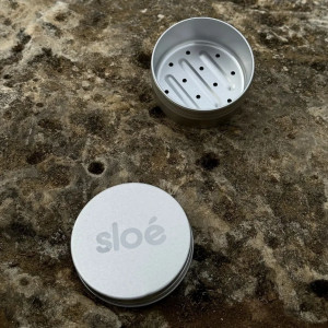 Sloé Nomadic 2-in-1 round soap box