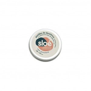 Sloé Dentifrice solide en pastilles - Nomade avec boîte - Menthe