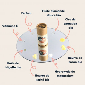Sloé Kivu Organic Sweet Almond Solid Deodorant