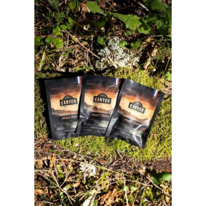 High protein dried meat snacks Kanyon Jerky Thaï Chicken