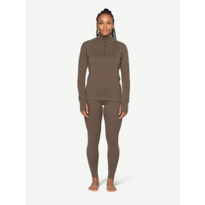 Devold Expedition Merino 235 Z.Neck Woman - Tarmac