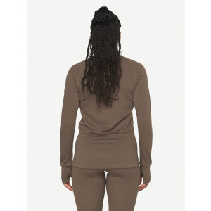 Devold Expedition Merino 235 Z.Neck Woman - Tarmac