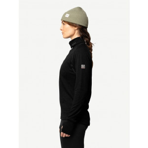 Devold Expedition Merino 235 Z.Neck Woman - Black