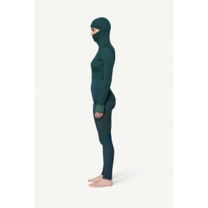 Long-sleeved merino wool underwear Devold Tuvegga Merino Hoodie Woman - Vert/Woods