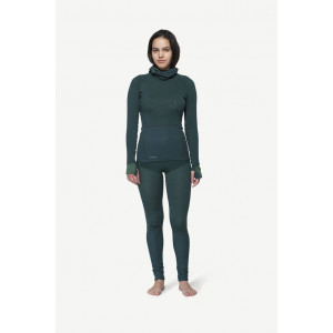 Long-sleeved merino wool underwear Devold Tuvegga Merino Hoodie Woman - Vert/Woods