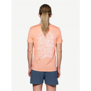Lightweight merino wool T-shirt Devold Active Stamp Tee Woman - Sunrise