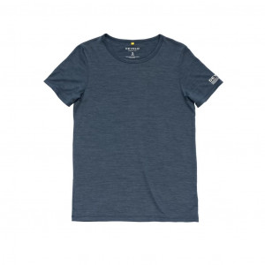 Lightweight merino wool T-shirt Devold Active Stamp Tee Woman - Night