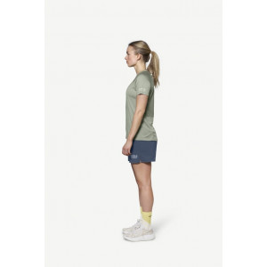 Lightweight T-shirt Devold Endurance Merino 130 T-Shirt Woman - Vert/Fog