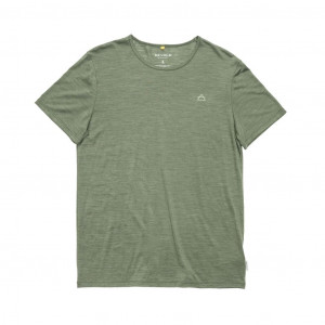 Lightweight, breathable merino wool T-shirt Devold Active Tee Man - Forest