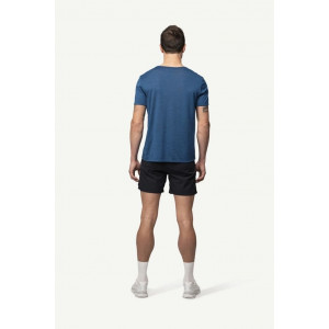 Lightweight, breathable merino wool Devold Active Tee Man - Bleu foncé/Skydiver Dark