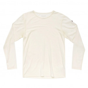 Fine 100% merino wool long-sleeved T-shirt Devold Breeze Merino 150 Shirt Man - White/Blanc