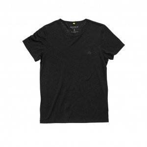 Lightweight t-shirt 70% merino wool Devold Active Tee Woman - Noir/Black