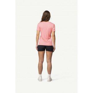 Lightweight t-shirt 70% merino wool Devold Active Tee Woman - Rose/Apricot