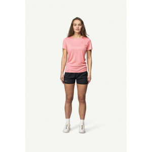 Lightweight t-shirt 70% merino wool Devold Active Tee Woman - Rose/Apricot