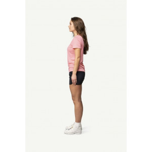 Lightweight t-shirt 70% merino wool Devold Active Tee Woman - Rose/Apricot