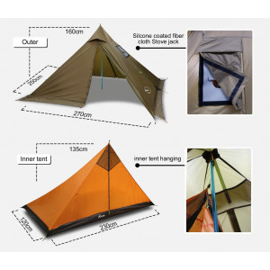 Luxe Outdoor Mini Peak XL Pro