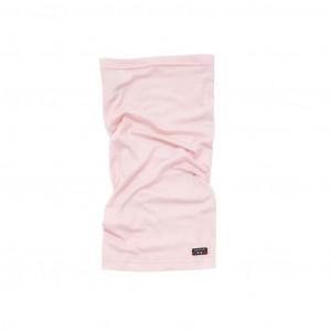Thin, warm merino wool neck warmer Devold Breeze Merino 150 Headover - Rose