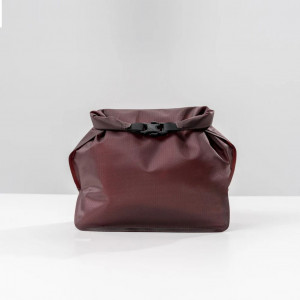 Ultra-light, waterproof toiletry bag,  Matador Flatpak Waterproof Toiletry Case - Bordeaux/Garnet