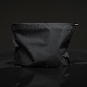 Ultra-light waterproof toiletry bag Matador FlatPak Zipper Toiletry Case - Charbon /Charcoal