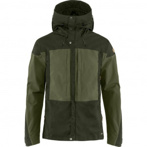 Veste technique déperlante Fjällräven Keb Jacket Man - Green Forest/Laurel Green-Deep Forest
