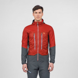 Karpos Alagna Plus 2.0 Jacket - Rouge/Red (Fire/Woodl.Grey)