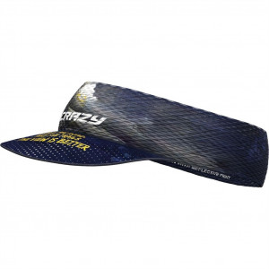 Ultra-lightweight visor made from fine, colourful mesh Crazy Pacman Visor - Magic mountain