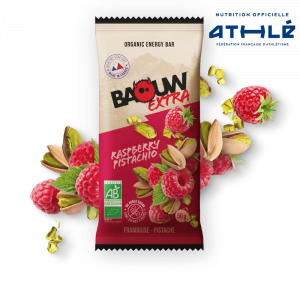 Baouw Barre Bio Extra Framboise - Pistache