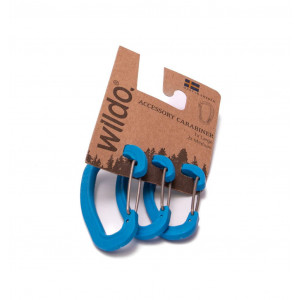 Wildo Accessory Carabiner 3 Set light blue