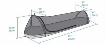 Dimensions Outdoor Research Bug XT Bivy