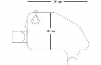 Dimensions Apidura Racing Top Tube Pack - 0,5 L