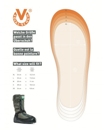 Dimensions Surchaussures Völkl Double Zip
