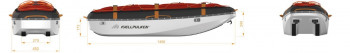 Dimensions pulka Fjellpulken Touring 145