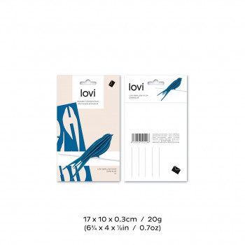 Dimensions Hirondelle en bois Lovi Swallow