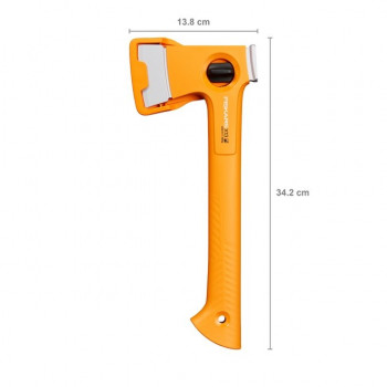 Dimensions Fiskars Hachette ultralégère de randonnée X13