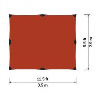 Dimensions Hilleberg Tarp 10 UL