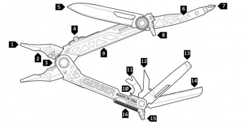 Dimensions Gerber Center-Drive w. Belt