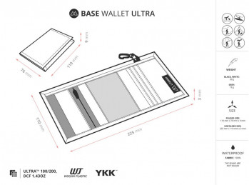 Dimensions Liteway Base Wallet Ultra