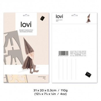 Dimensions Elfe en bois Lovi Elf