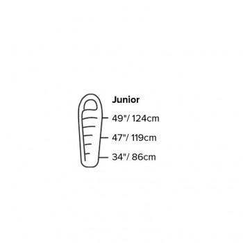 Dimensions Big Agnes Wolverine 20°