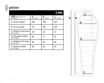 dimensions Patizon Dpro 890