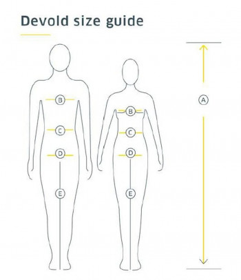 Dimensions Devold