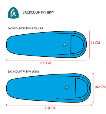 Dimensions Sierra Designs Backcountry Bivy