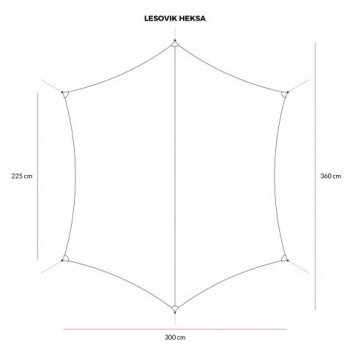 Dimensions Lesovik Heksa