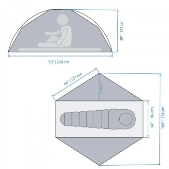 Dimensions Six Moon Designs Lunar Orbiter
