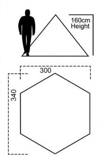 Dimensions Luxe Outdoor Winter Shelter F6es