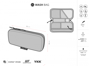 Dimensions Liteway Wash Bag