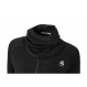 Jumpsuit with balaclava 100% merino wool Aclima WarmWool Overall Woman-Black