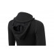 Jumpsuit with balaclava 100% merino wool Aclima WarmWool Overall Woman-Black